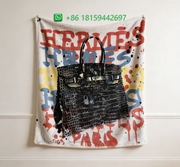 Hermes Throw Blankets